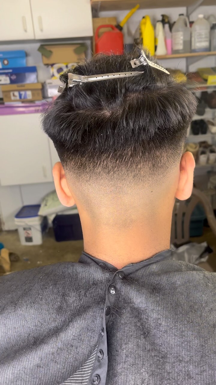 Clean back fade by RD Cutz