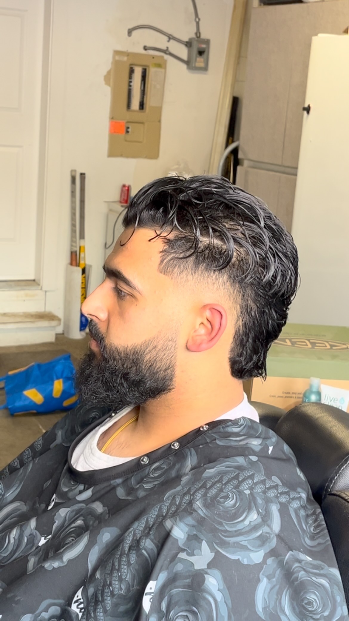 Haircut and beard fade by RD Cutz
