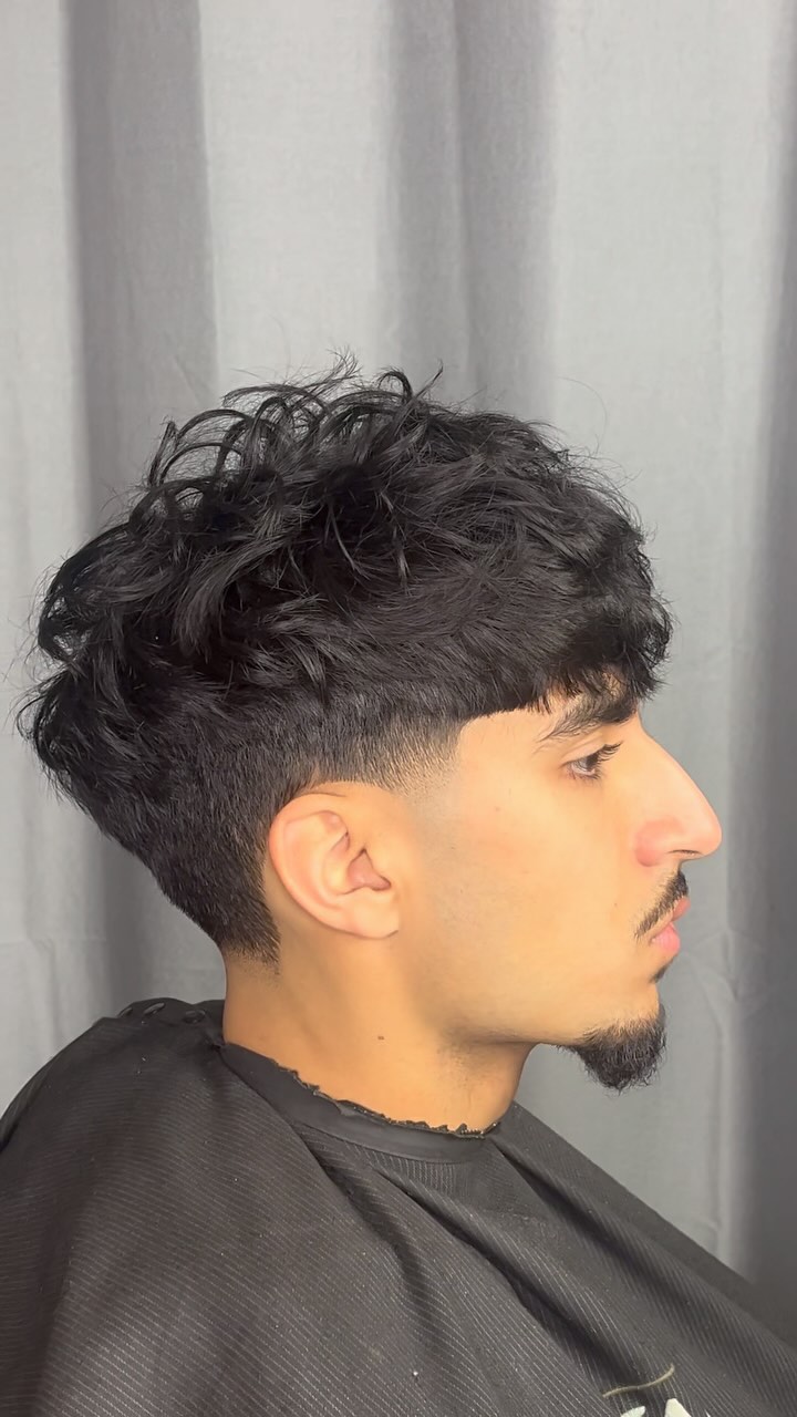 Textured taper haircut by RD Cutz