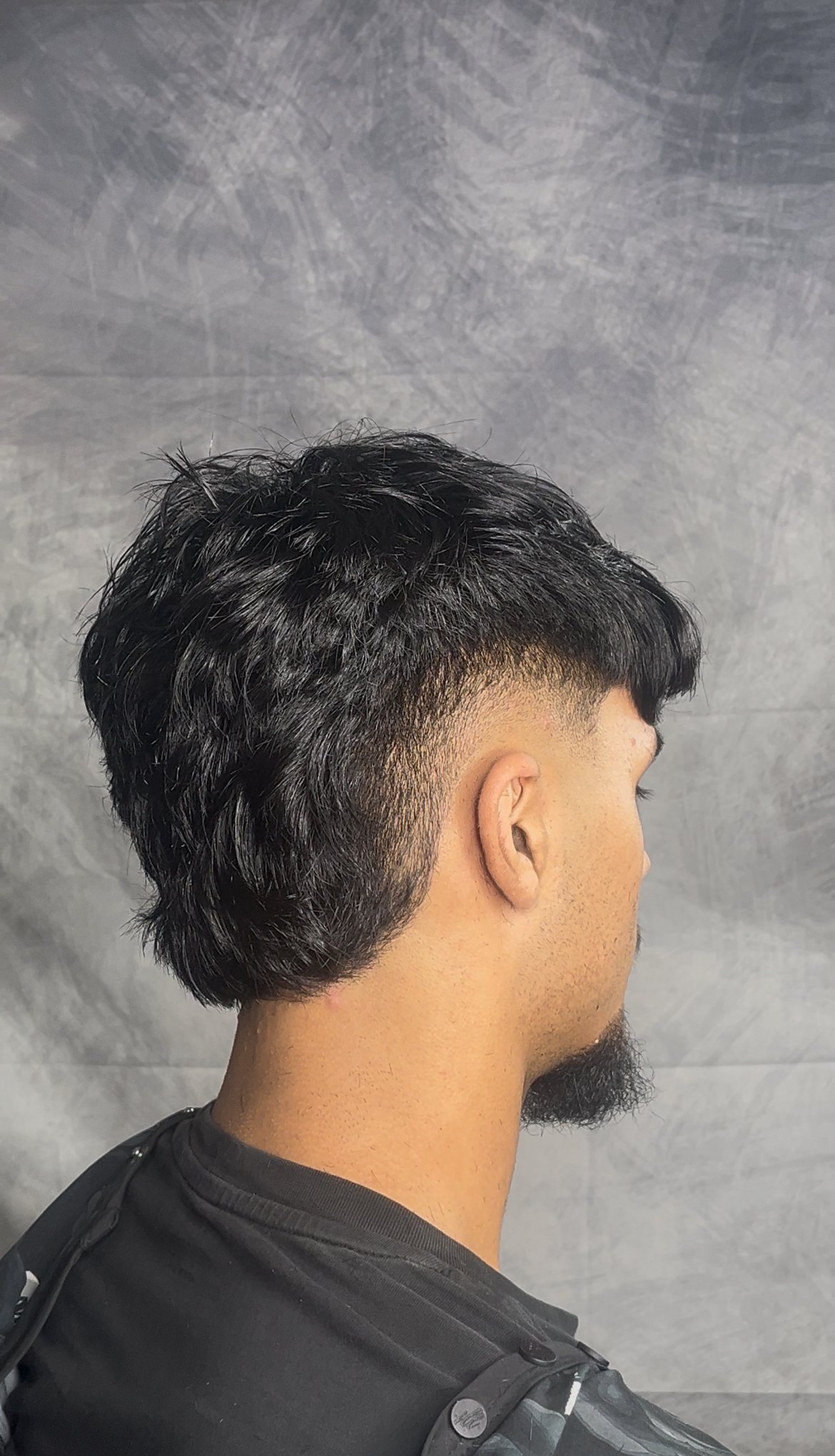 Side profile beard and fade work by RD Cutz